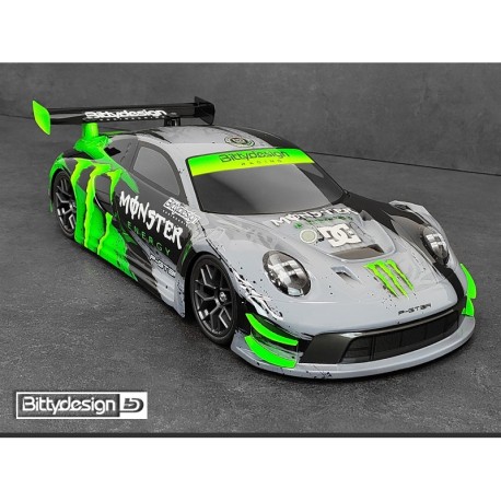 Bittydesign P-GT3R GT12 Clear Body