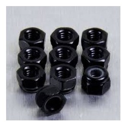 M4 Steel Nyloc Nuts 10pcs