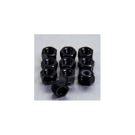 M4 Steel Nyloc Nuts 10pcs