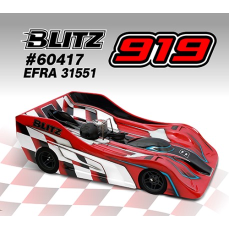 BLITZ TS035 1/8 On-road body 0.8mm