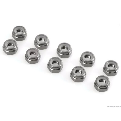 Yeah Racing 4mm Aluminium Lock Nut