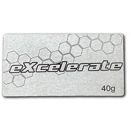 eXcelerate 40g Tungsten Weight Plate