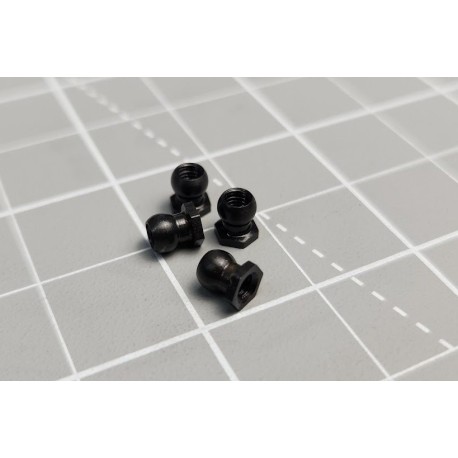 CRC 4.3 x M3 x 4.5 hex ballstud (4)