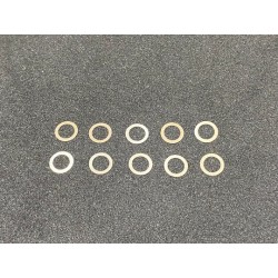 Front axle shims (3/16" x 0.35 mm)