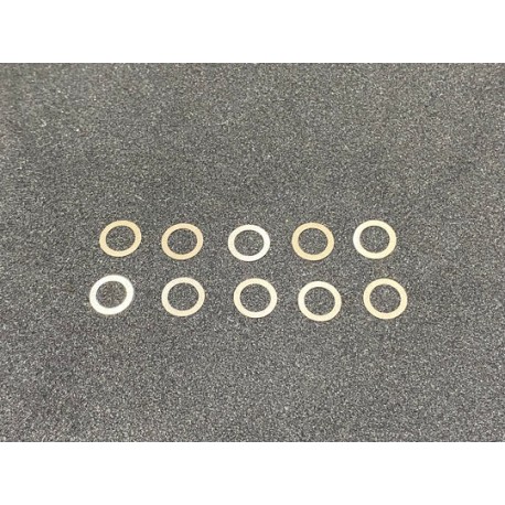 Front axle shims (3/16" x 0.1 mm)