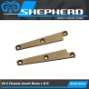 Velox V8.3 Brass Chassis Side inserts