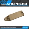 Velox V8.3 Front Chassis insert Brass