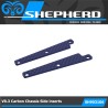 Velox V8.3 Carbon Chassis Side inserts