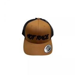HotRace Cap Curved Brown/Black
