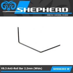 V8.3 Anti-roll bar 2.2mm (Wide)