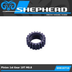 Velox v8.2 Pinion 1. gear 19T M0.8