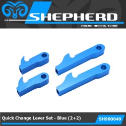 Velox v8.2 Quick-change lever Set Blue (2+2)