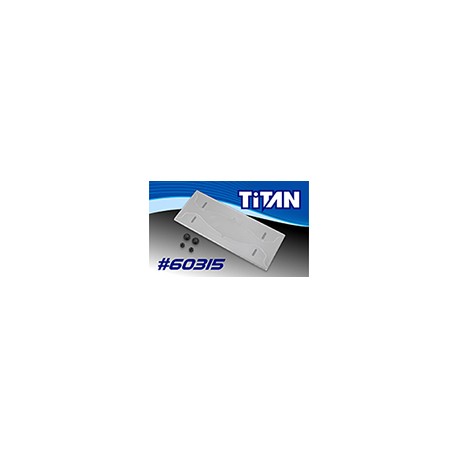 1/8 On-road wing set wide