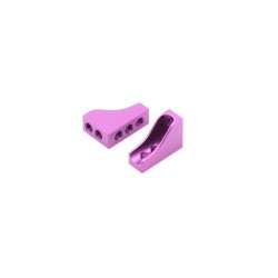 Aluminium Servo Mount 2pcs Purple