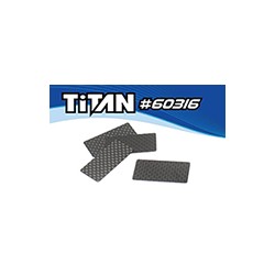 1/10 Touring Car Wing Side Plates 20X40mm (4)