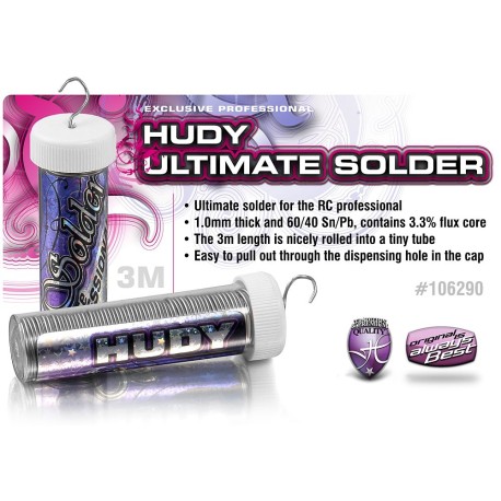 HUDY PROFFESIONAL SOLDER 3M LENGTH