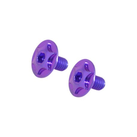 eXcelerate LP Titanium Kingpin Screw (2) Purple