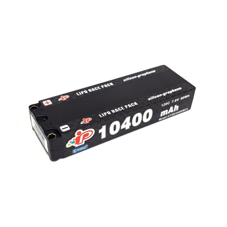 Intellect LiPo LiHV 10400mAh 2S 25.1mm Stick 7.6v