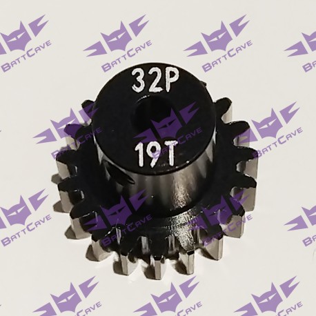 BattCave Aluminum 32dp Pinion Gear 22T
