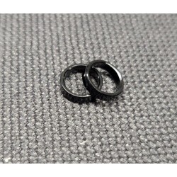 2mm x .25 black axle spacer (2)
