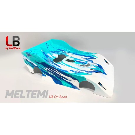 LENSBODIES 1/8 onroad body Meltemi LIGHT Cut Shepherd