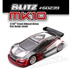 BLITZ MK10 1/10th FWD Bodyshell 0.7