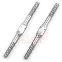 TITANIUM TURNBUCKLE 3X55MM 2PCS