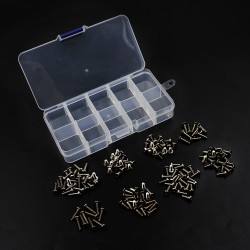 Yeah Racing Titanium Hex Socket Machine Screw Set (150pcs) w/Mini Box