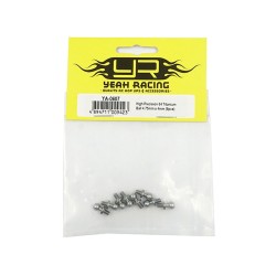 Yeah Racing High Precision 64 Titanium Ball Stud 4.8mm x 4mm 8pcs