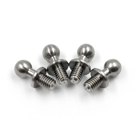 Yeah Racing High Precision 64 Titanium Ball Stud 4.3mm x 6mm 8pcs