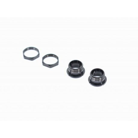Aluminum Pivot Ball Bushing and Nut Set, 2 pcs