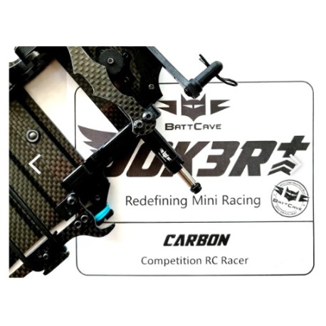 BattCave JOK3R+ Carbon Competition Mini Racer Kit