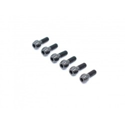 Roche M3x8mm Cap Head Wheel Screw, Black