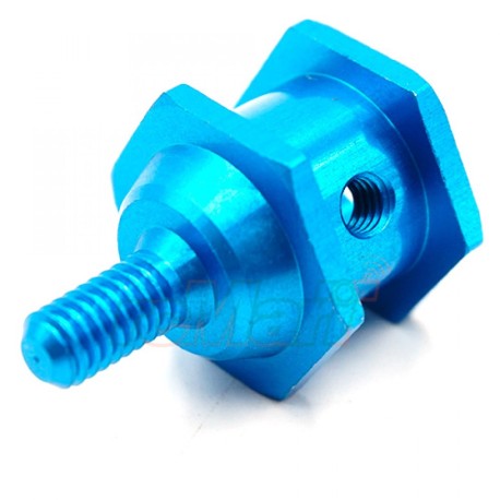 Tamiya F103 Aluminum Wheel Stopper Blue