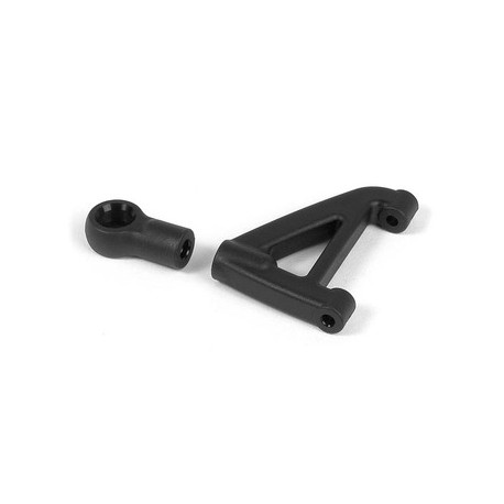 XRAY Composite Front Upper Suspension Arm and Ball Cup