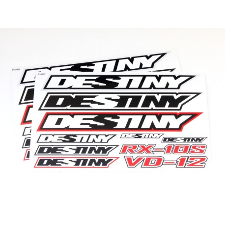 Destiny RX-10s Decal Sheet 2pcs