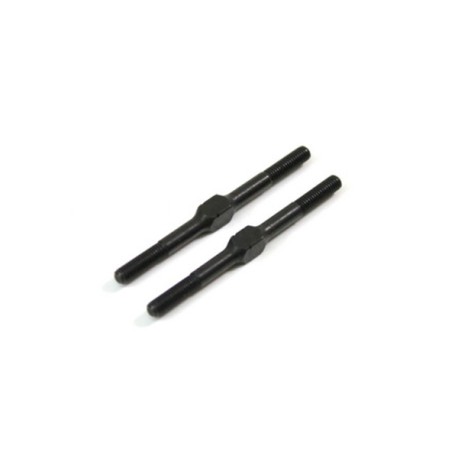 DTY-GT12/RXGT12 Aluminium 35mm Turnbuckle Black 2pcs