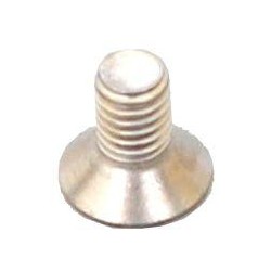 Titanium Screw Flat Head 3mm x 6mm (10pcs)