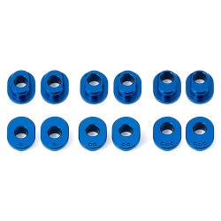 Associated RC12R6 Track Width Bushings Aluminium