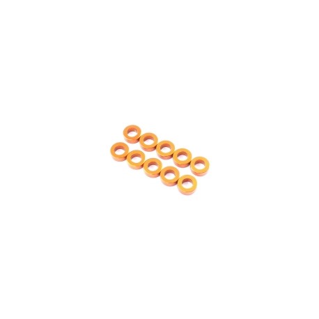 Destiny RX-10 3x5.5x1.0mm Aluminium Spacer Orange 10pcs