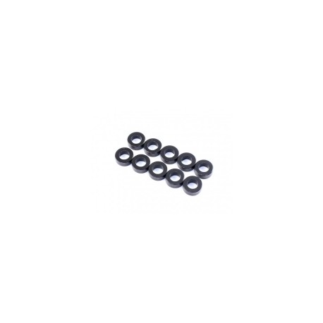 Destiny RX-10 3x5.5.1.0mm Aluminium Spacer Black 10pcs