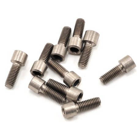 Titanium M2.5x5mm Socket Cap Screws 10pcs