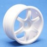 Ride 6 Spoke Nylon Wheel Set - White 4pcs