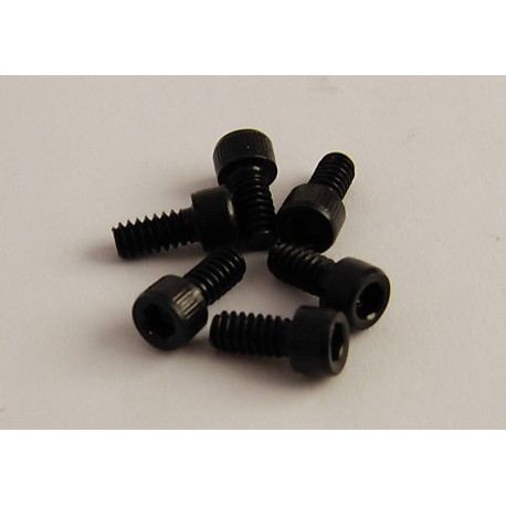 1/12 Wheel Bolts 4-40 x 0.250 SHCS 6pcs (ROC-530001)