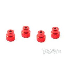 Aluminum Nut for 1/10 Set-up Wheel 4pcs