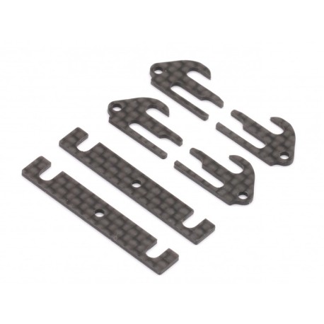 RX-10sr Graphite Suspension Spacer Set 0.5mm