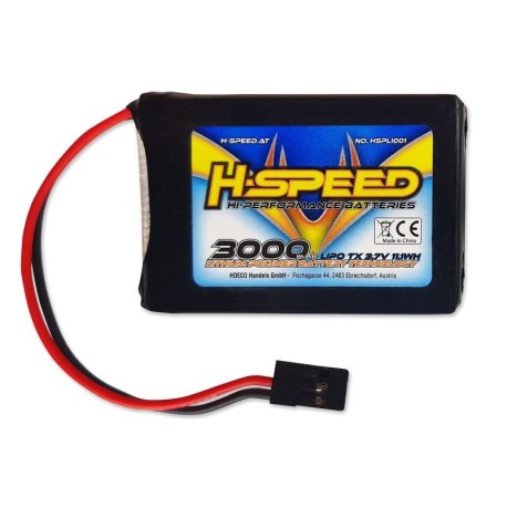 3000mAh 3.7v Lipo for the MT-44