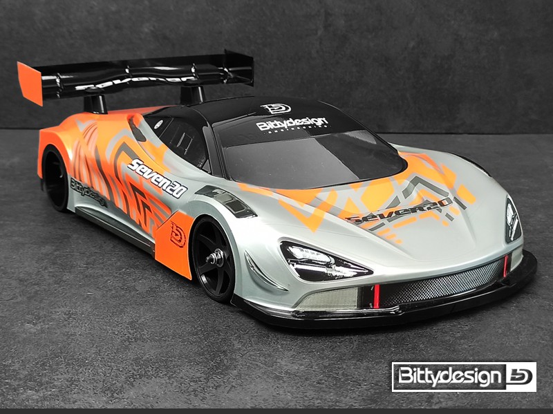 並行輸入品】 Bittydesign LS3 GT12 1/12 On Road Body (Clear 