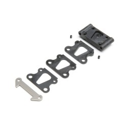 Front Pivot, w/Brace & Kick Shims: All 22