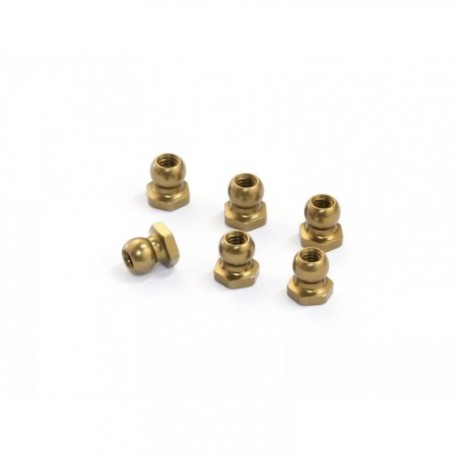 Aluminum M2.5x4.3mm Ballstud